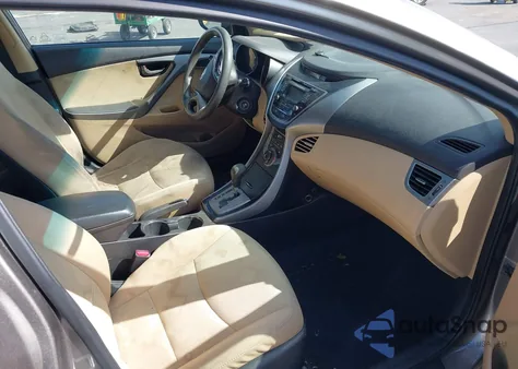 2013 Hyundai Elantra Gls из США, поврежденный, VIN 5NPDH4AE4DH316117